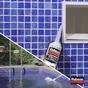 Mastic étanchéite piscine transparent RUBSON cartouche 280ml