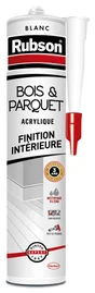 Mastic bois/parquet acrylique RUBSON blanc cartouche 280ml