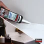 Mastic silicone sanitaire pure blanc RUBSON anti moisissure cartouche 280 ml