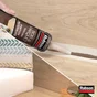 Mastic bois/parquet acrylique RUBSON chêne foncé cartouche 280ml
