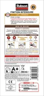 Mastic bois/parquet acrylique RUBSON chêne foncé cartouche 280ml