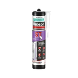 Mastic sanitaire carrelage silicone neutre RUBSON blanc cartouche 300ml