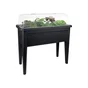Couvercle Pour Potager Sur Pied Elho Green Bs Xxl, L.35.5 X L.74.8 X H.20.3 Cm