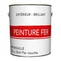 Peinture Fer Extérieur Noir Glossy 2.5 L