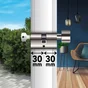 Cylindre De Serrure Standers Ares Bouton L.30 + 30 Mm