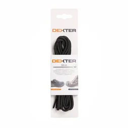 Lacets Noirs Pour Chaussures De Travail Basses Dexter, Taille Unique