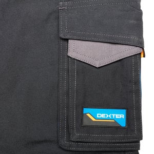 Pantalon De Travail Dexter Trousers Noir / Gris Taille S