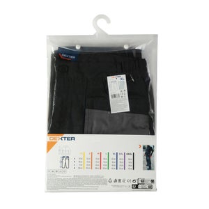 Pantalon De Travail Dexter Trousers Noir / Gris Taille Xl