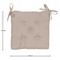 Galette de chaise, INSPIRE, L.40 x l.40 cm trench 5