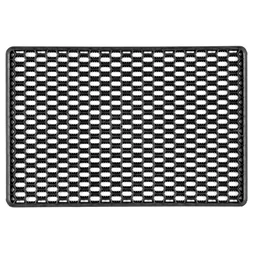 Paillasson Plastique Noir L.41 Cm X L.62 Cm, Ruche