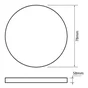 Joint wc pour soupape Grohe L.16 X H.19 X P.1 cm