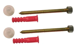 Fixation pour écrou borgne P.1 x H.9.5 cm