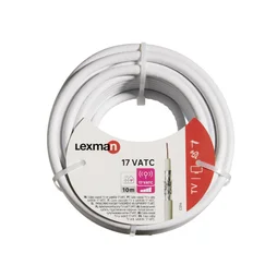 Câble Tv Coaxial, 10M, Lexman