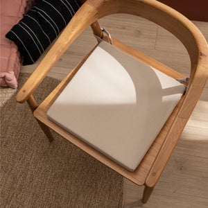 Galette de chaise JOY, beige l.40 x H.40 cm