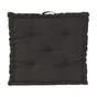Coussin de sol Luck, anthracite l.60 x H.13 cm