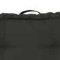Coussin de sol Luck, anthracite l.60 x H.13 cm
