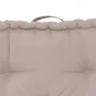 Coussin de sol Luck, beige l.60 x H.60 cm