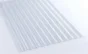 Plaque De Toiture Petite Onde Pvc Transparent L.0.9 X L.3 M Pevelite