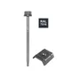 Kit De 50 Fixations, L.100 Mm Gris Ral 7016 Bol-Fixations