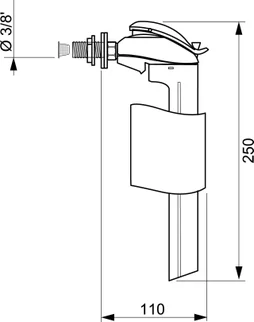 Robinet Flotteur Compact Servo-Valve Silencieux Wirquin