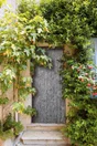 Rideau Portiere Chenilles Gris Chine 90X220
