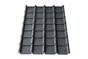 Plaque De Toiture Easy Tuile Acier Galvanisé Anthracite L.0.83Xl.1.12M Linea