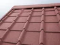 Plaque De Toiture Easy Tuile Acier Galvanisé Rouge L.0.83 X L.1.12 M Linea