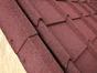 Plaque De Toiture Easy Tuile Acier Galvanisé Rouge L.0.83 X L.1.12 M Linea