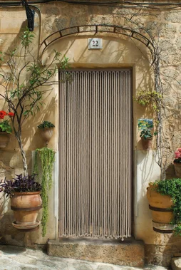 Rideau De Porte Corde Coton Tressé Écru 90 X 200 Cm