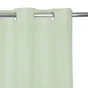 Rideau tamisant, coton biologique, Leya vert l.140 x H.280 cm