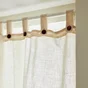 Rideau tamisant, Charlina beige l.140 x H.280 cm