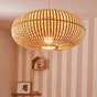 Suspension, Nature Bambou Naturel Lussiol Manille 1 Lumière(S) D.60 Cm
