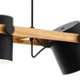 Suspension, Industriel Acier Inoxydable Eglo Hornwood 3 Lumière(S)