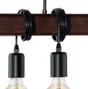Suspension, Industriel Acier Rouille Eglo Medbourne 6 Lumière(S) D.0 Cm