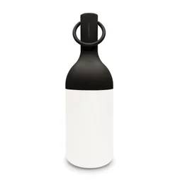 Lampe nomade design tactile ELO int/ext noire - DESIGNERBOX