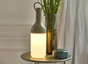 Lampe nomade design tactile ELO int/ext vert - DESIGNERBOX