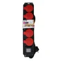 Multiprise Filaire, 5 Prises Rouge / Noir, 2M, Lexman