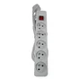 Multiprise filaire, 5 prises blanc, 3M, LEXMAN