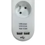 Multiprise Usb Filaire, 5 Prises Blanc, 1.5M, Lexman