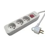 Multiprise filaire blanc LEXMAN