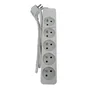 Multiprise filaire, 5 prises blanc, 1M