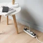Multiprise Usb Filaire, 3 Prises Noir, 1.5M, Lexman