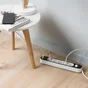 Multiprise Usb Filaire, 5 Prises Blanc / Noir, 1.5M, Lexman