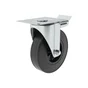 Roulette pivotante à platine, diam.125 mm