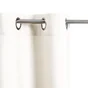 Rideau tamisant, Pharell, coton, blanc H.280 x l.140 cm INSPIRE