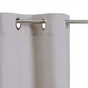 Rideau tamisant, Pharell, coton, gris H.280 x l.140 cm INSPIRE
