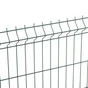 Grillage Rigide Soudé Naterial Vert H.0.60 X L.2.50M, Maille 200X55 Mm