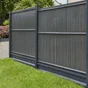 Kit Lamelles Occultantes Rigides Pvc,  H.150 X L.250 Cm Anthracite,  Dirickx