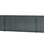 Kit Lamelles Occultantes Rigides Pvc,  H.150 X L.250 Cm Anthracite,  Dirickx