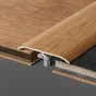 Barre De Seuil À Fixer Avec Cheville Invisible À Coller Effet Bois, L.37 Mm X L